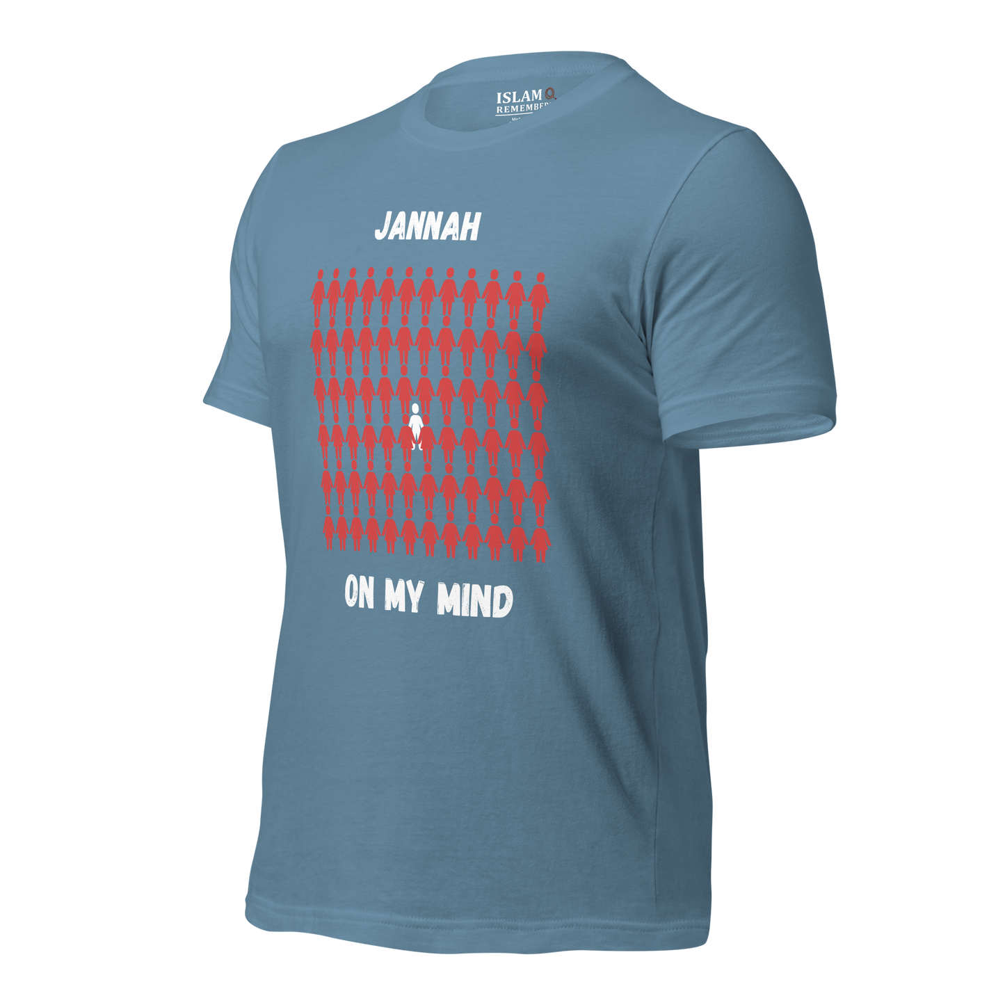 MEN's T-Shirt - JANNAH ON MY MIND - White