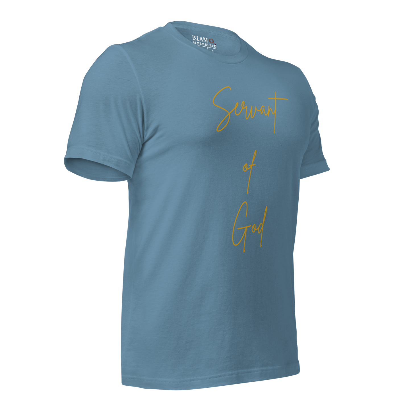 ADULT T-Shirt - SERVANT OF GOD (Signature Collection) - Gold