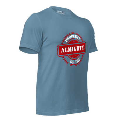 ADULT T-Shirt - PROPERTY OF THE ALMIGHTY - White/White/Red