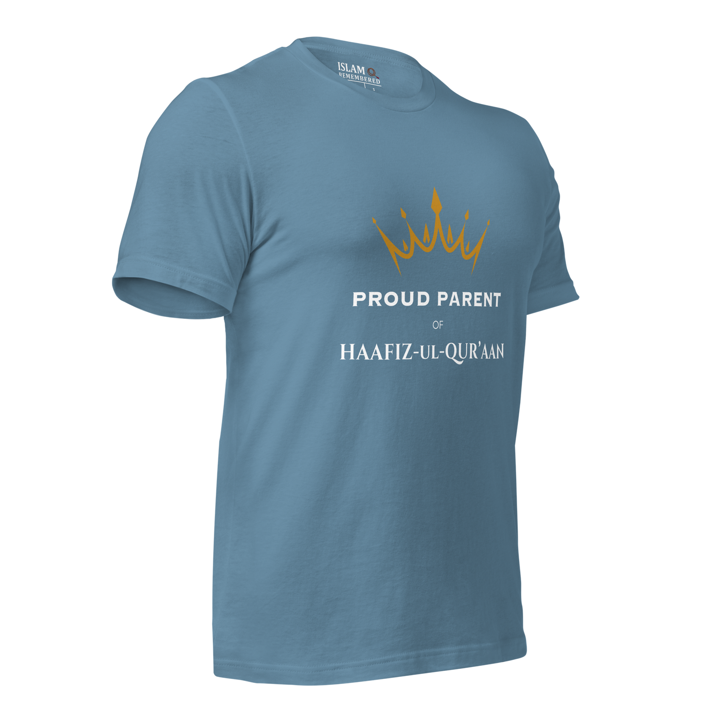 ADULT T-Shirt - PROUD PARENT OF HAAFIZ - White