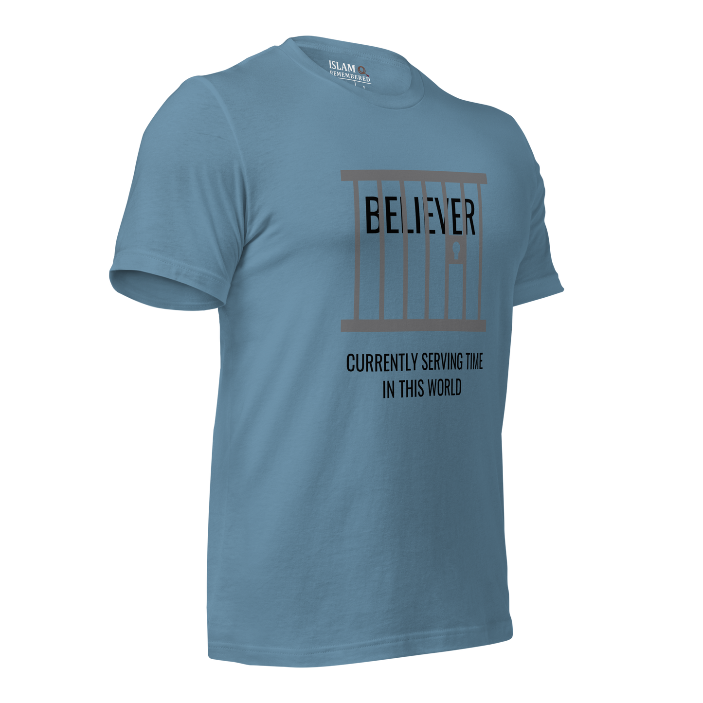 ADULT T-Shirt - BELIEVER SERVING TIME - Black