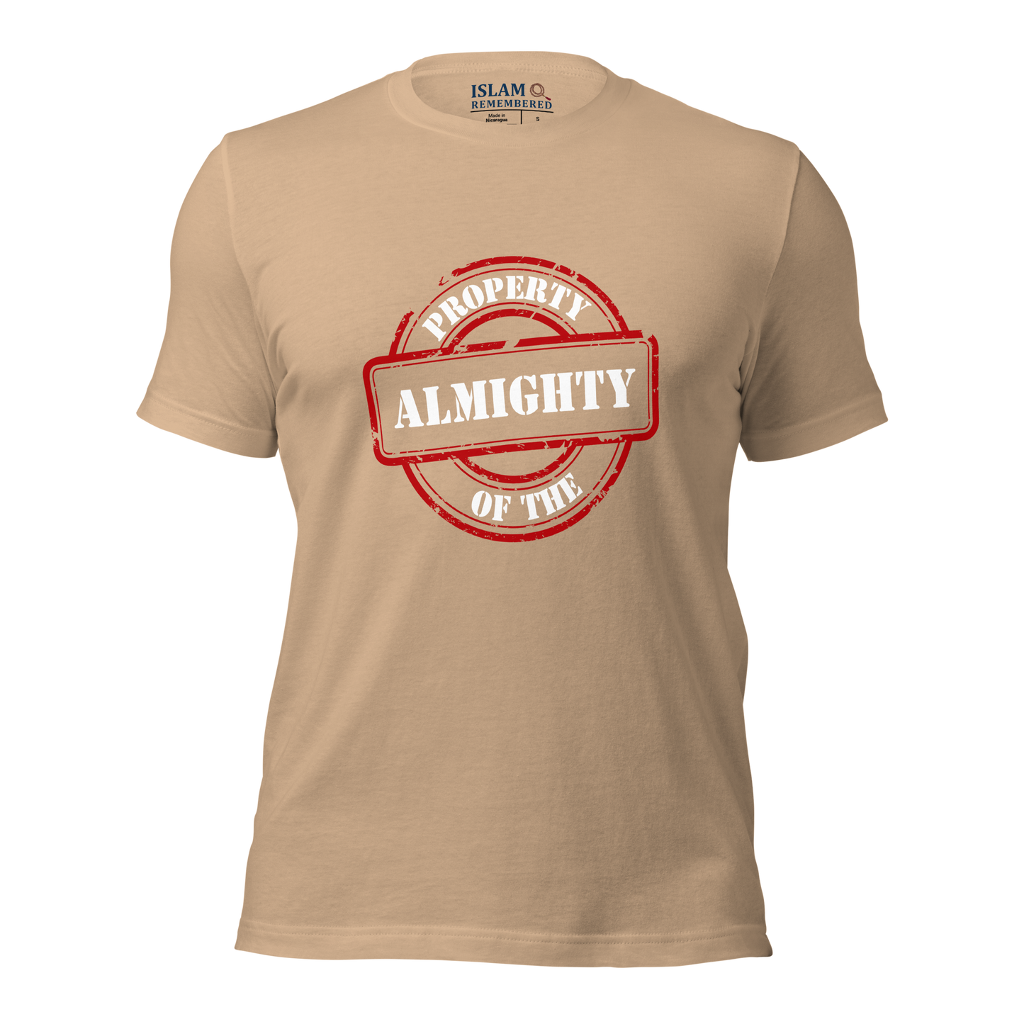 ADULT T-Shirt - PROPERTY OF THE ALMIGHTY - White