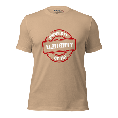 ADULT T-Shirt - PROPERTY OF THE ALMIGHTY - White