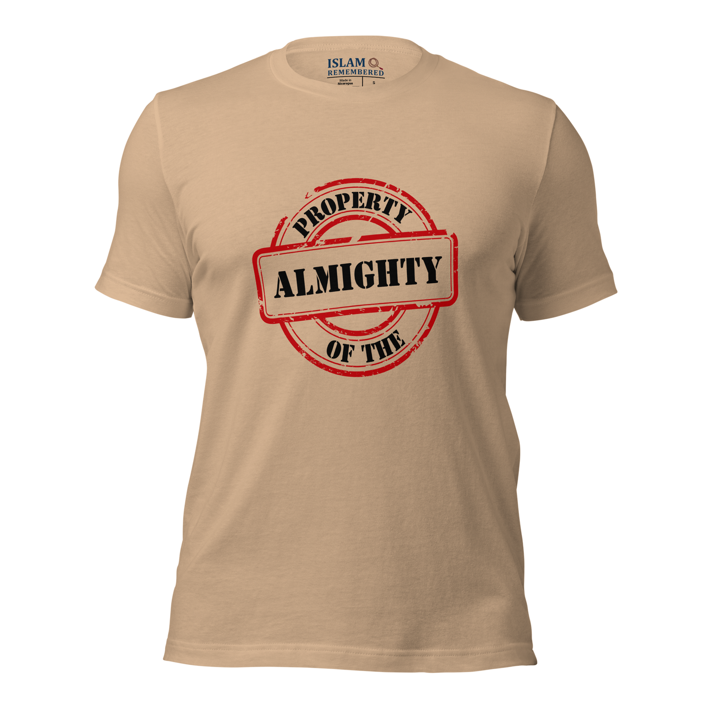 ADULT T-Shirt - PROPERTY OF THE ALMIGHTY - Black