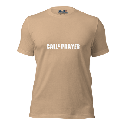 ADULT T-Shirt - CALL OF PRAYER - White