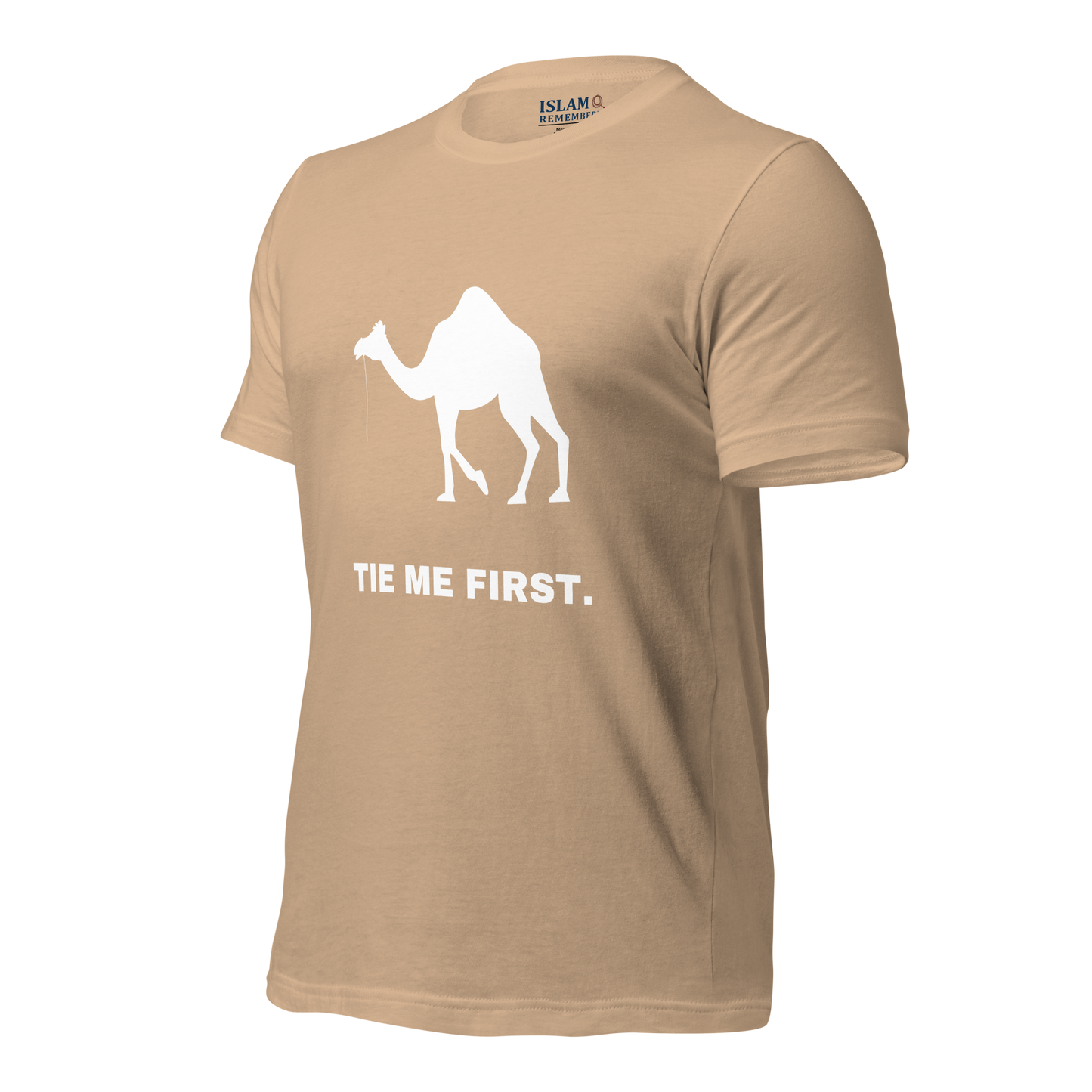 ADULT T-Shirt - TIE ME FIRST - White