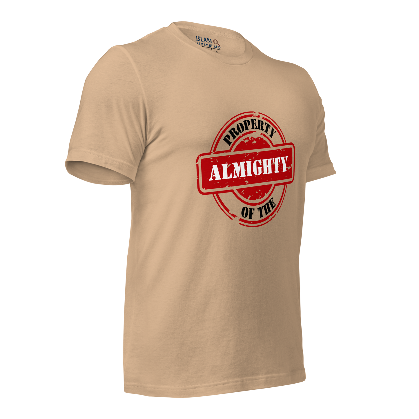 ADULT T-Shirt - PROPERTY OF THE ALMIGHTY - Black/White