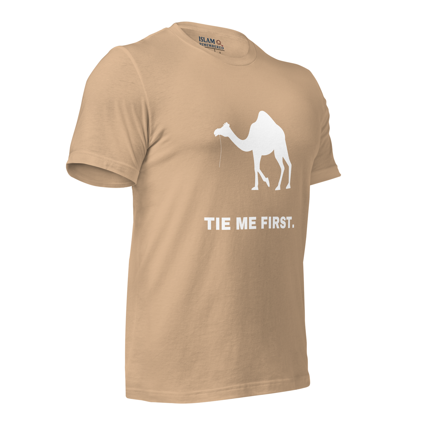 ADULT T-Shirt - TIE ME FIRST - White