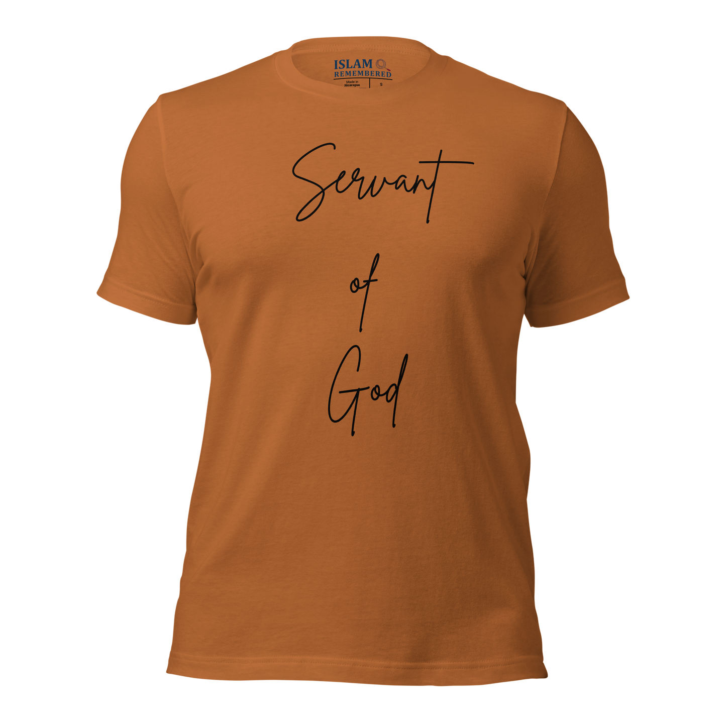 ADULT T-Shirt - SERVANT OF GOD (Signature Collection) - Black