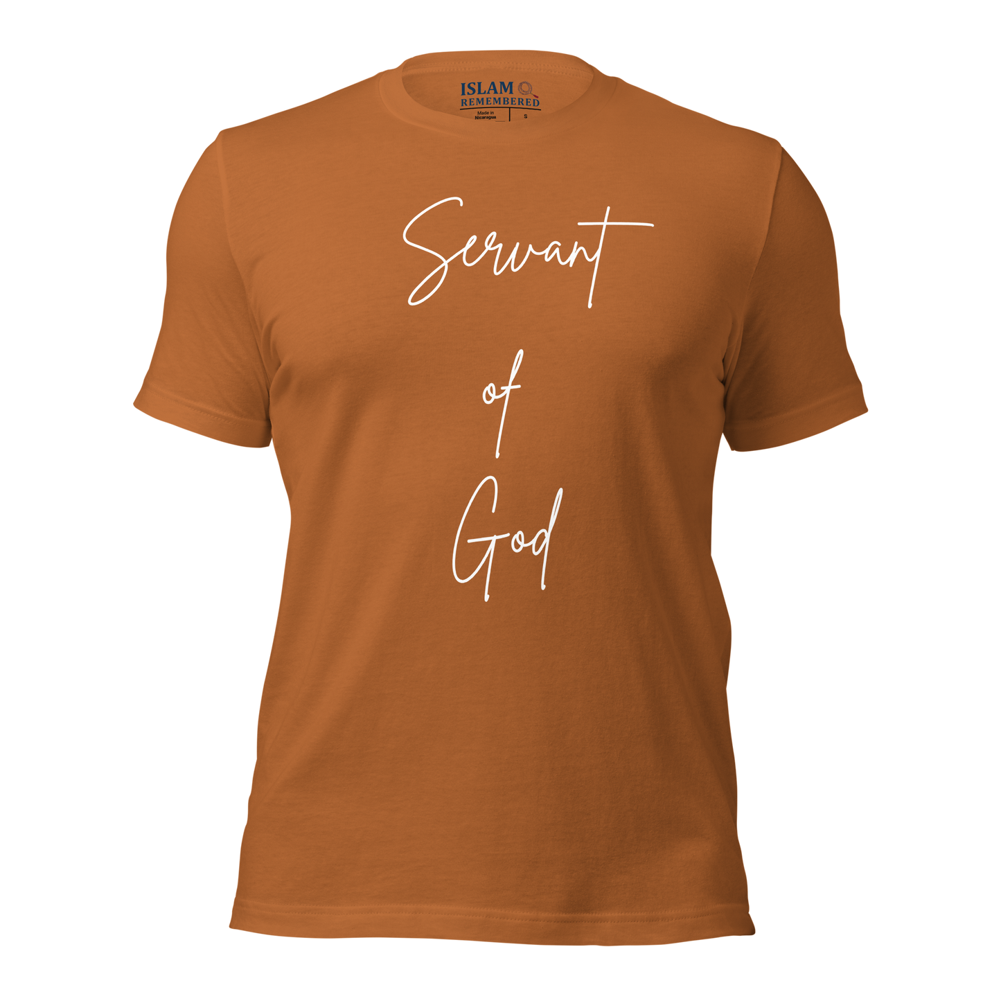 ADULT T-Shirt - SERVANT OF GOD (Signature Collection) - White