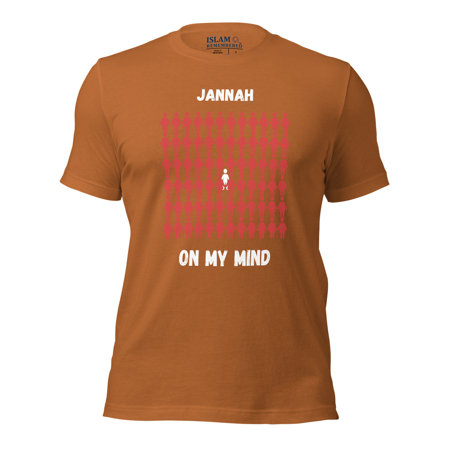 MEN's T-Shirt - JANNAH ON MY MIND - White