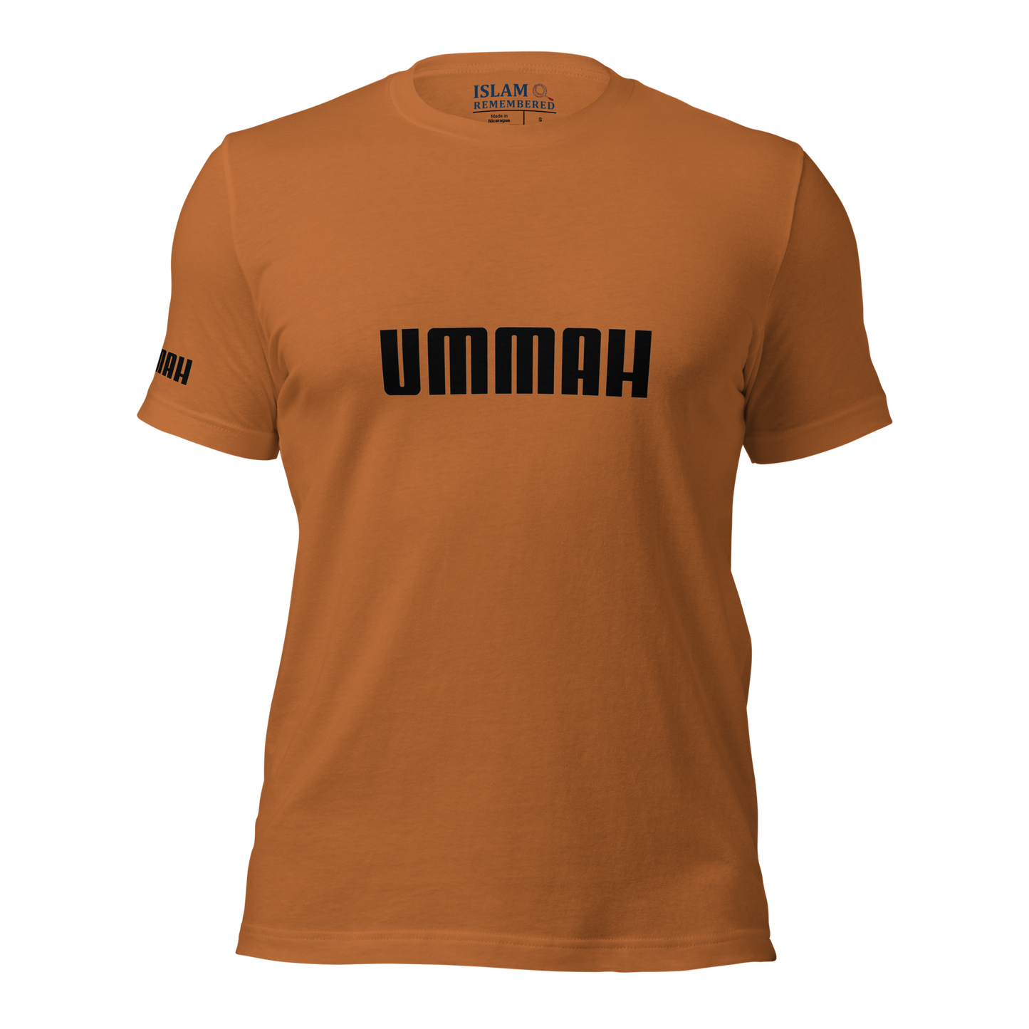 ADULT T-Shirt - UMMAH (w/ Arm Logo) - Black