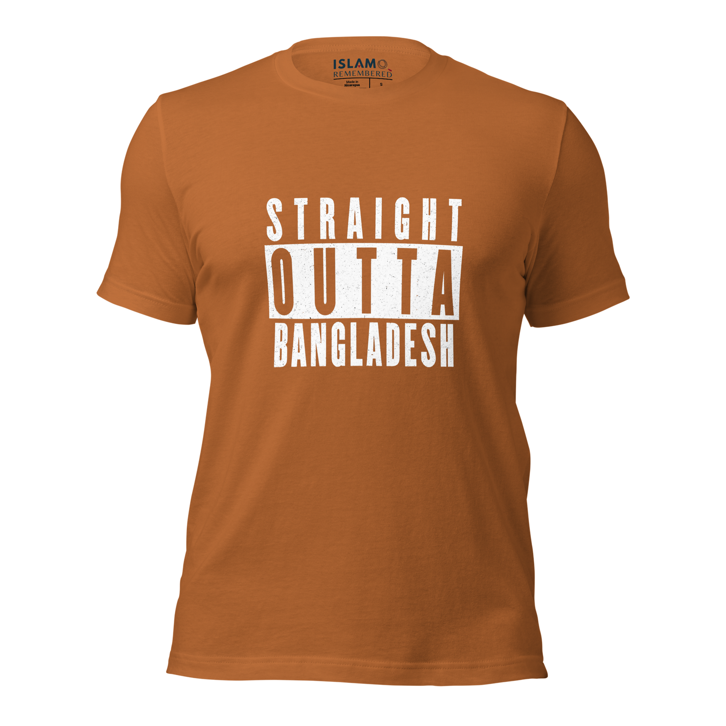 ADULT T-Shirt - STRAIGHT OUTTA BANGLADESH