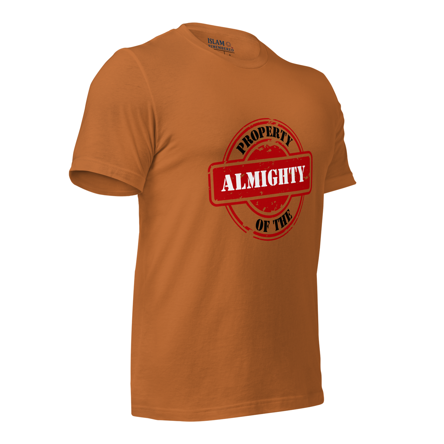 ADULT T-Shirt - PROPERTY OF THE ALMIGHTY - Black/White