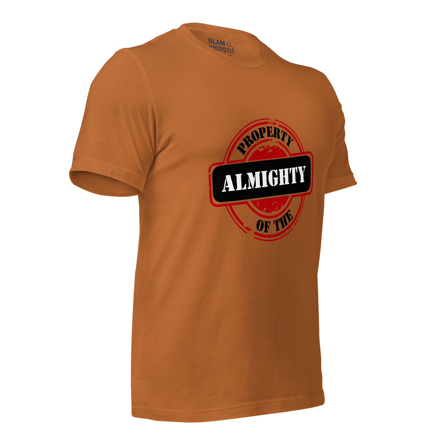 ADULT T-Shirt - PROPERTY OF THE ALMIGHTY - Black/White/Black