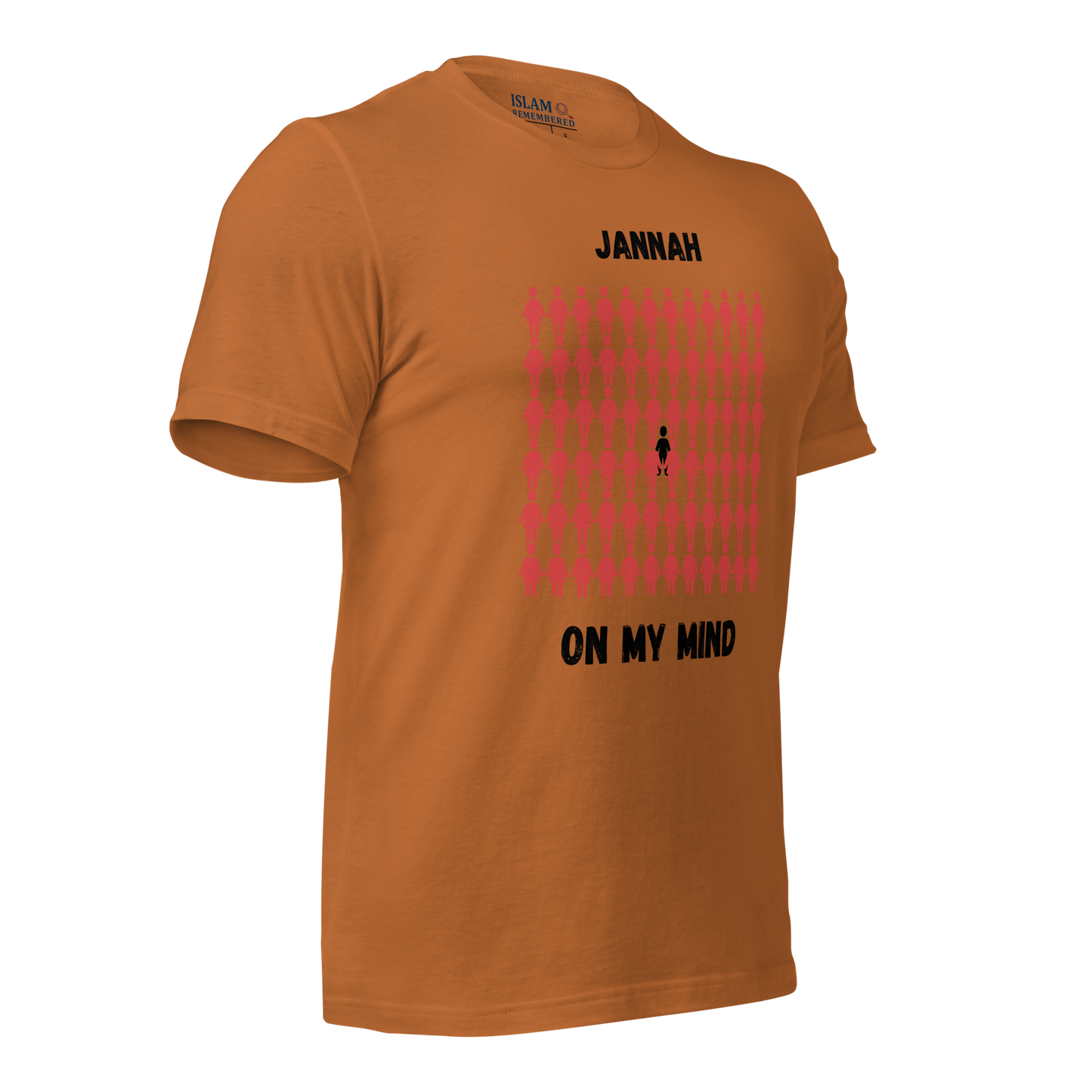 MEN's T-Shirt - JANNAH ON MY MIND - Black