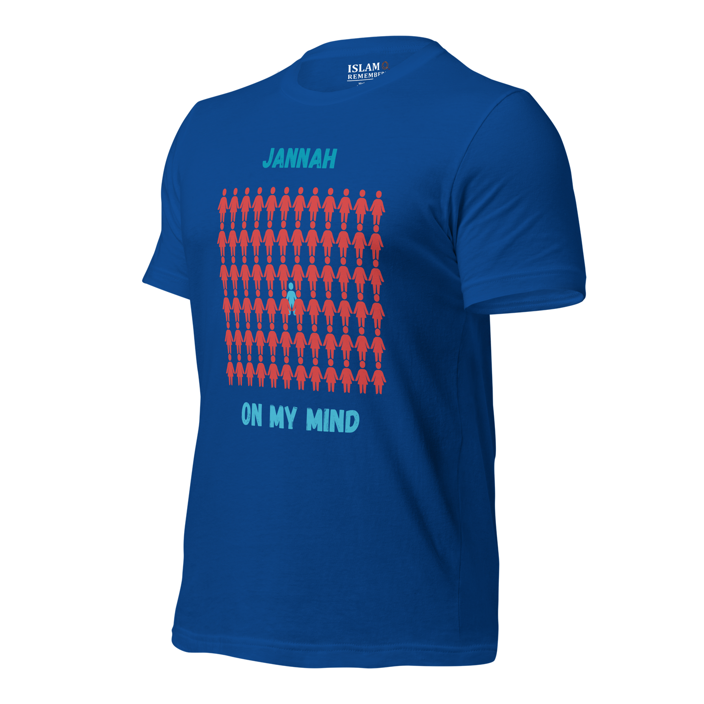 MEN's T-Shirt - JANNAH ON MY MIND - Blue