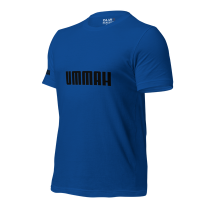 ADULT T-Shirt - UMMAH (w/ Arm Logo) - Black