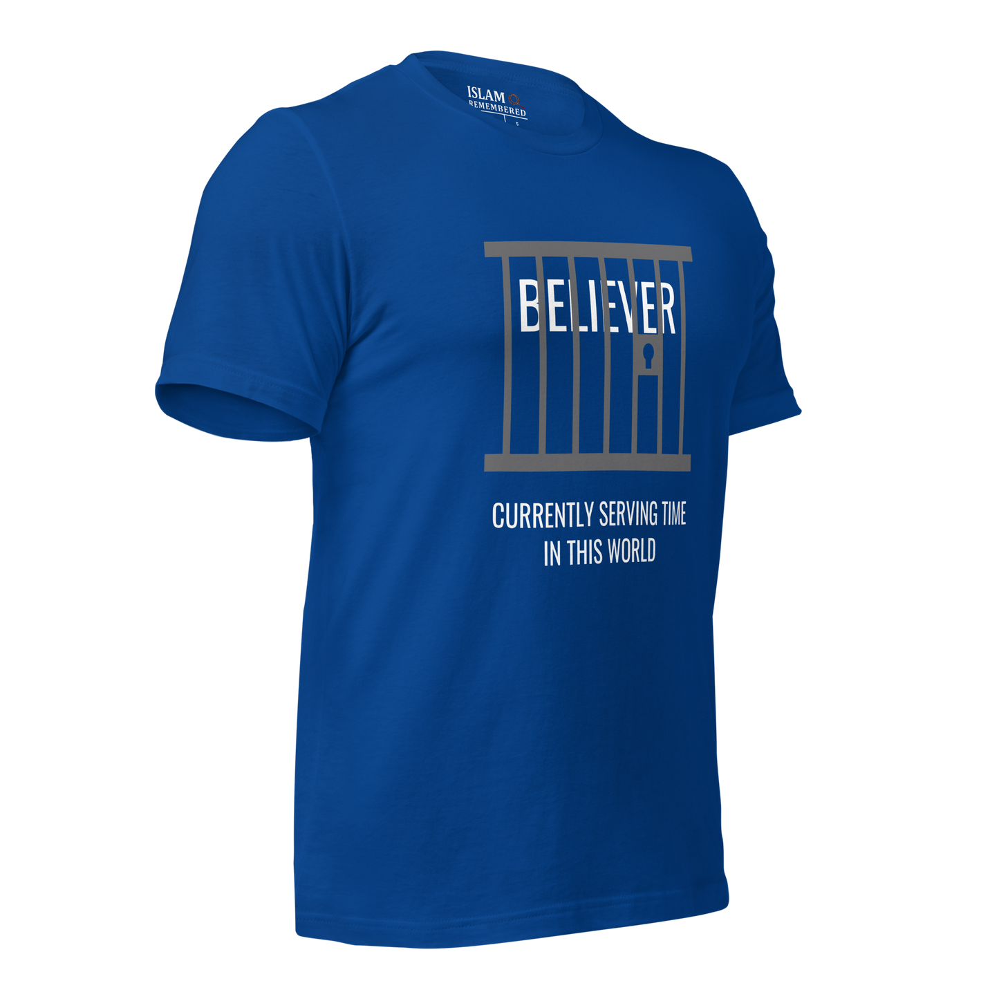 ADULT T-Shirt - BELIEVER SERVING TIME - White