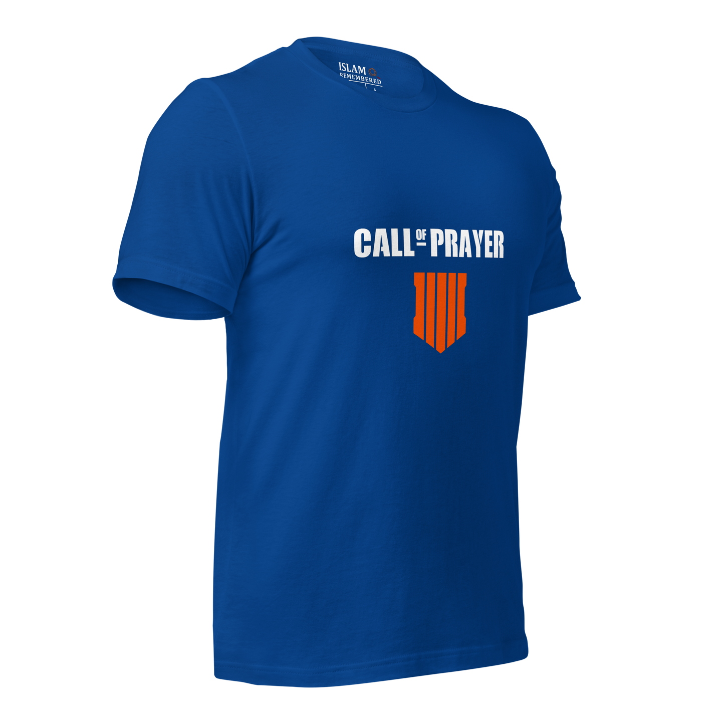 ADULT T-Shirt - CALL OF PRAYER - White/Orange