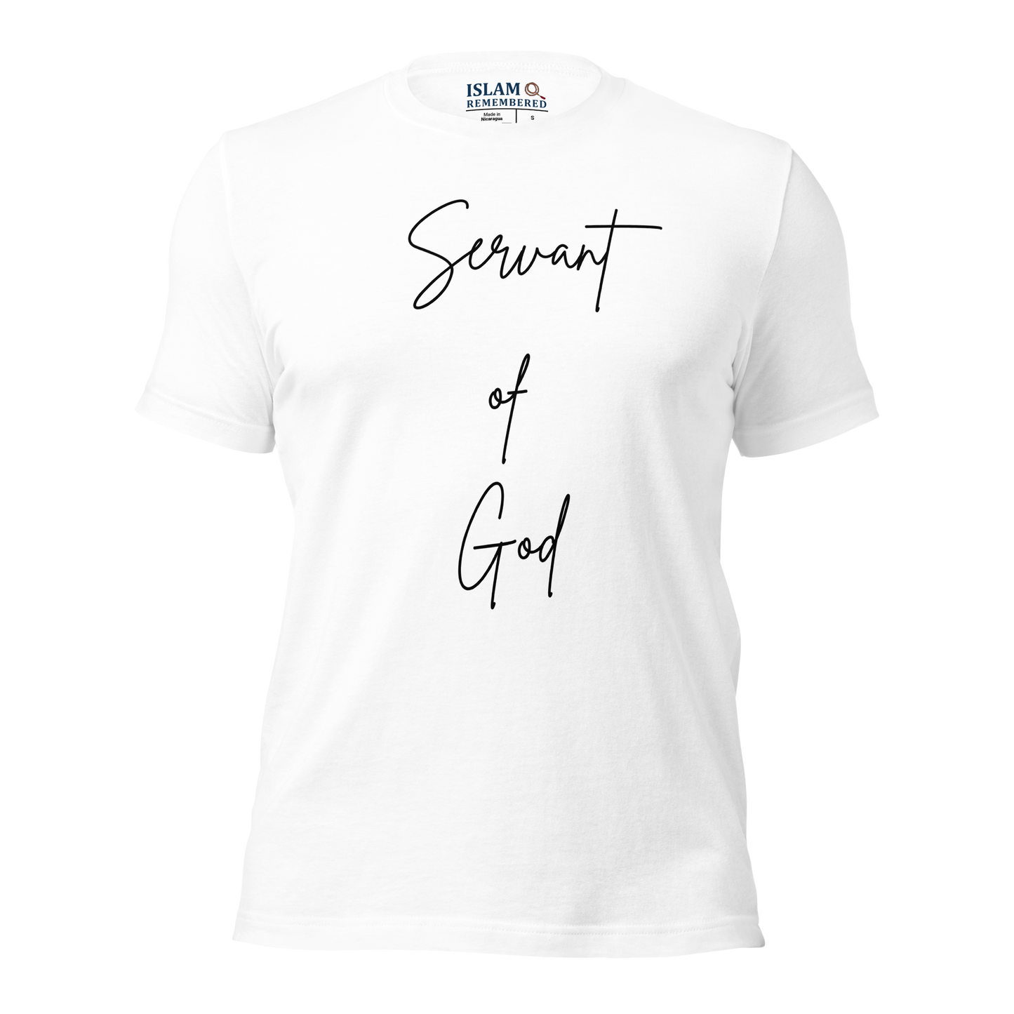 ADULT T-Shirt - SERVANT OF GOD (Signature Collection) - Black