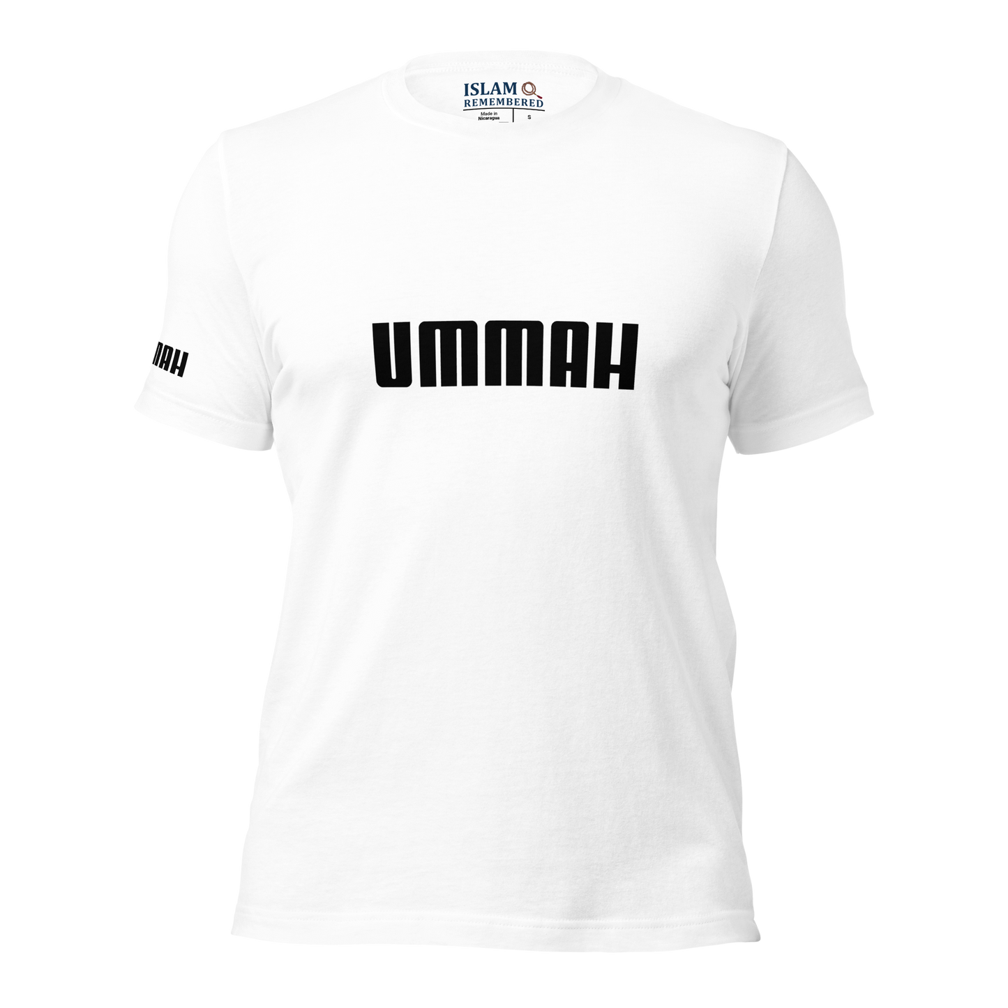 ADULT T-Shirt - UMMAH (w/ Arm Logo) - Black