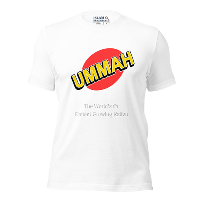 ADULT T-Shirt - UMMAH THE WORLDS FIRST - White
