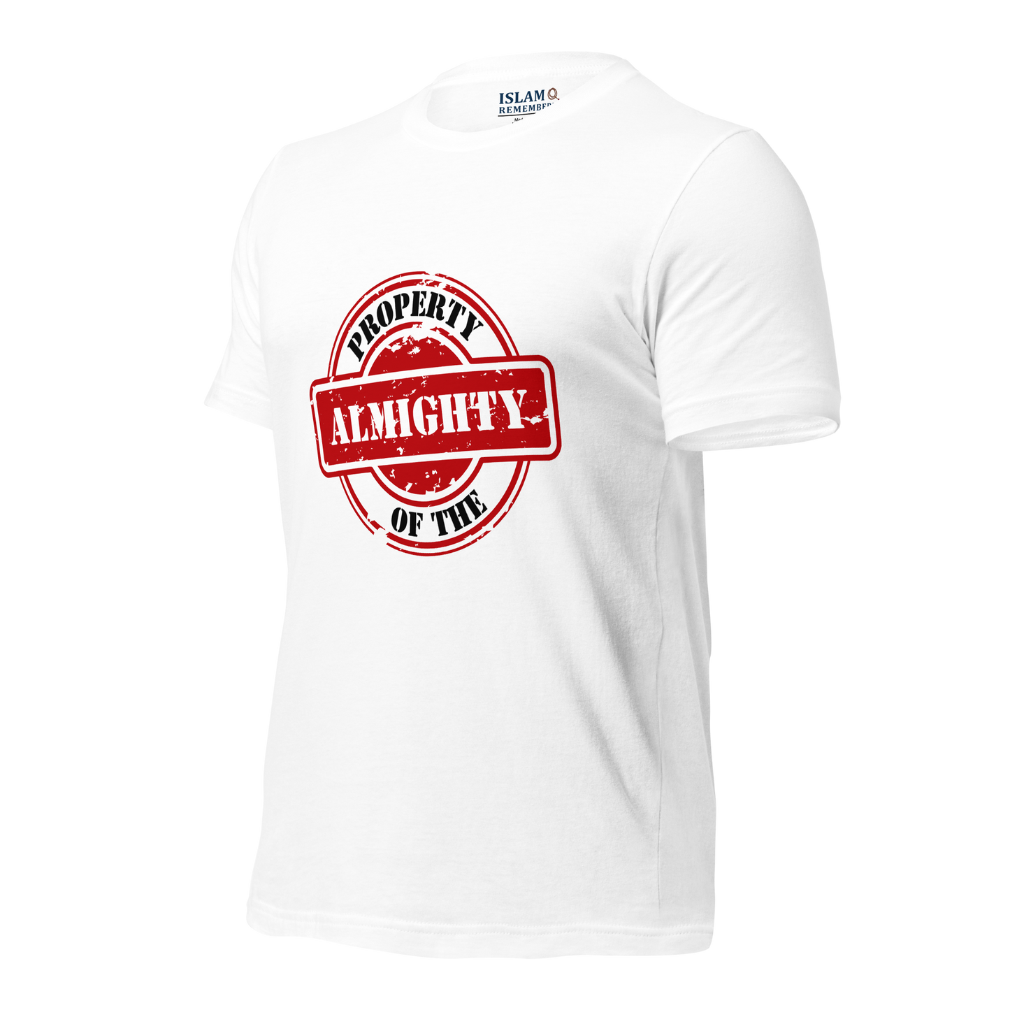 ADULT T-Shirt - PROPERTY OF THE ALMIGHTY - Black/White