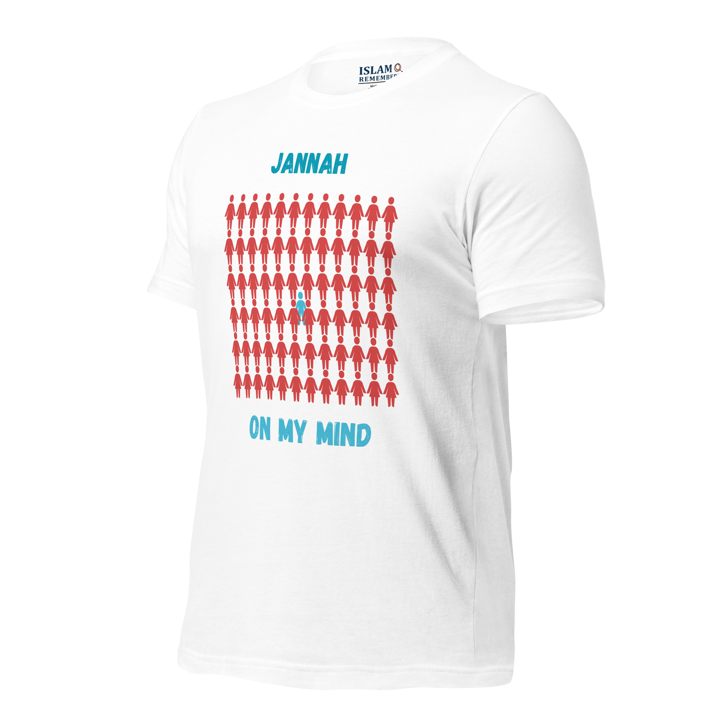 MEN's T-Shirt - JANNAH ON MY MIND - Blue