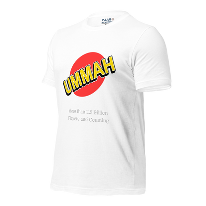 ADULT T-Shirt - UMMAH MORE THAN - White