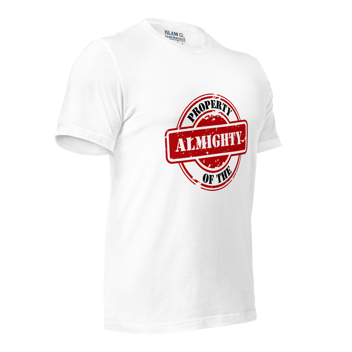 ADULT T-Shirt - PROPERTY OF THE ALMIGHTY - Black/White