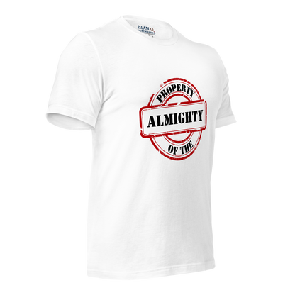 ADULT T-Shirt - PROPERTY OF THE ALMIGHTY - Black