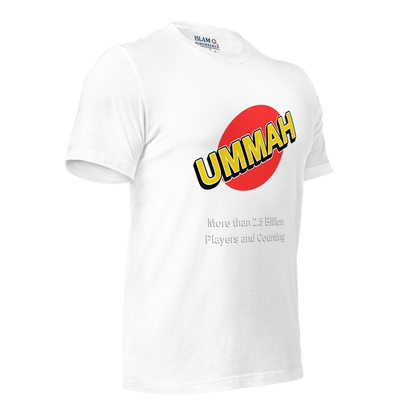 ADULT T-Shirt - UMMAH MORE THAN - White