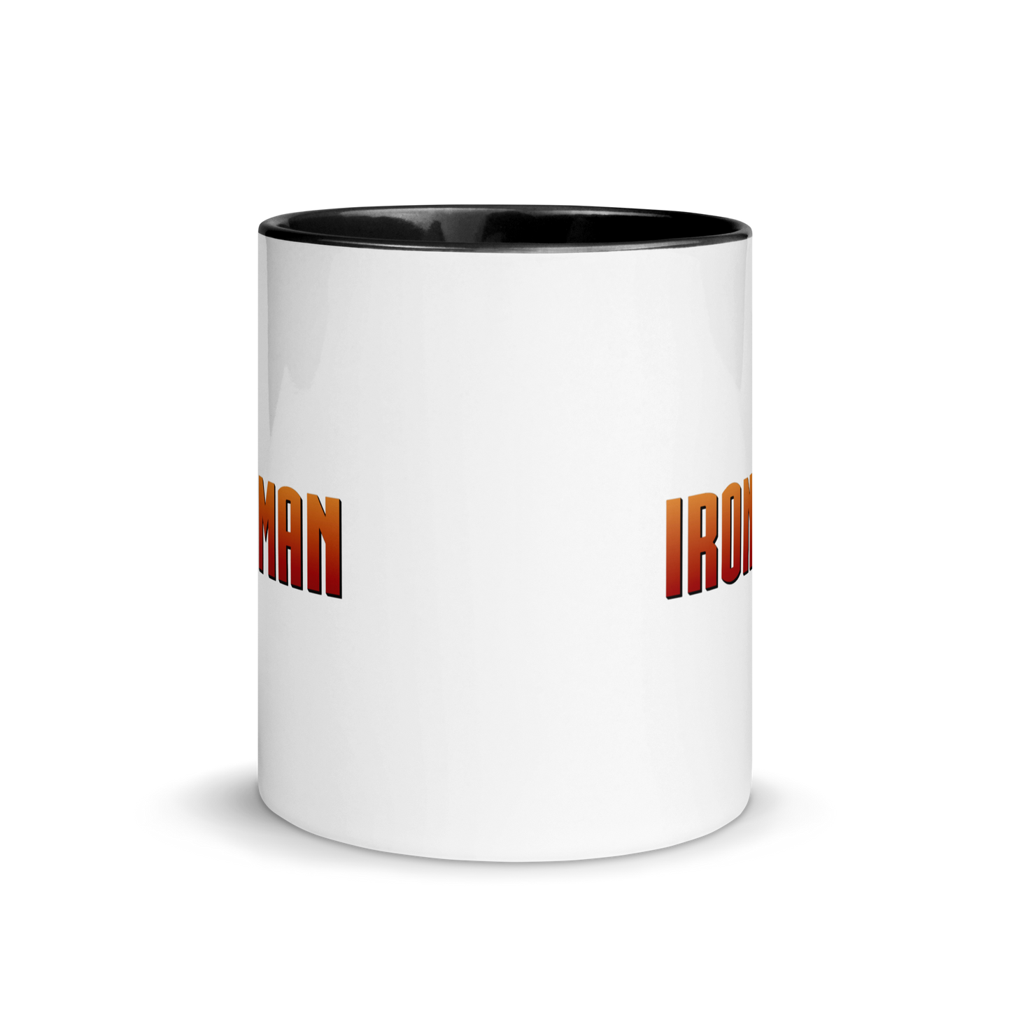 MUG Glossy Black - IRON IMAN - Medium