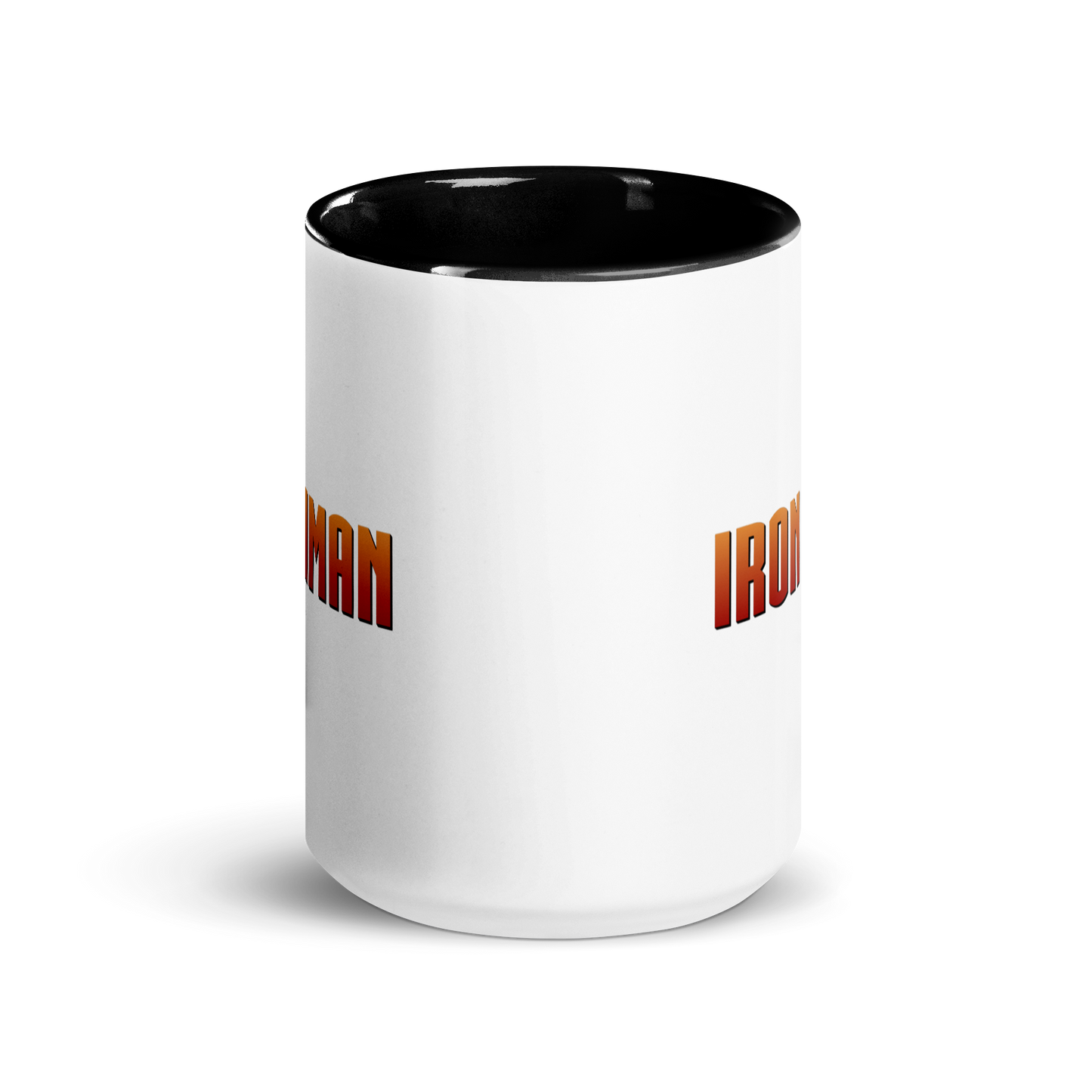 MUG Glossy Black - IRON IMAN - Medium