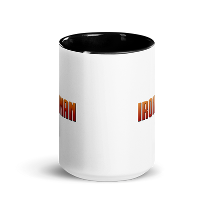 MUG Glossy Black - IRON IMAN - Medium