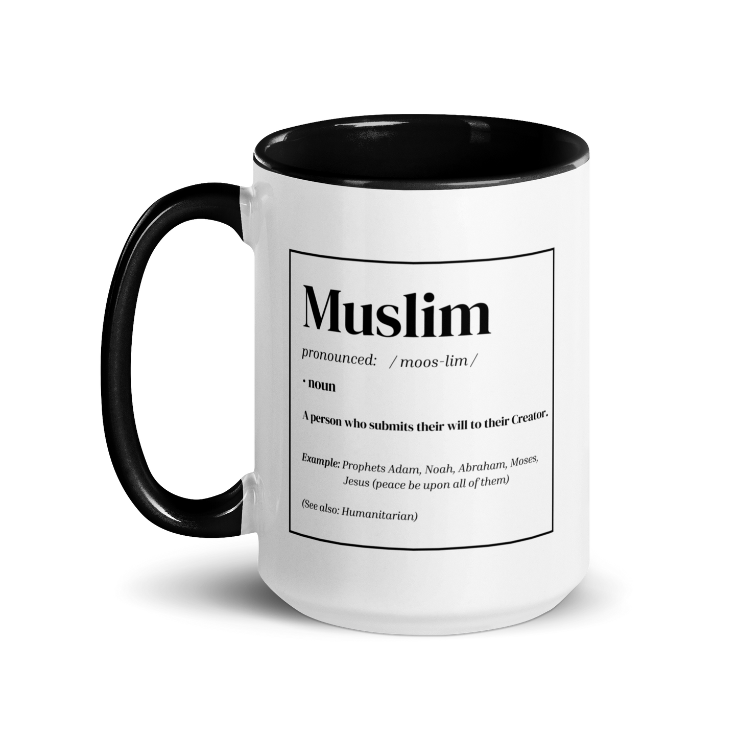 MUG w/ Color Inside - MUSLIM DEFINITION