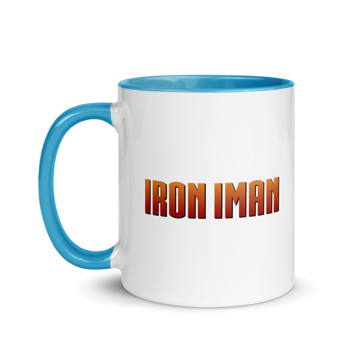 MUG Glossy Black - IRON IMAN - Medium