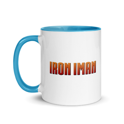 MUG Glossy Black - IRON IMAN - Medium