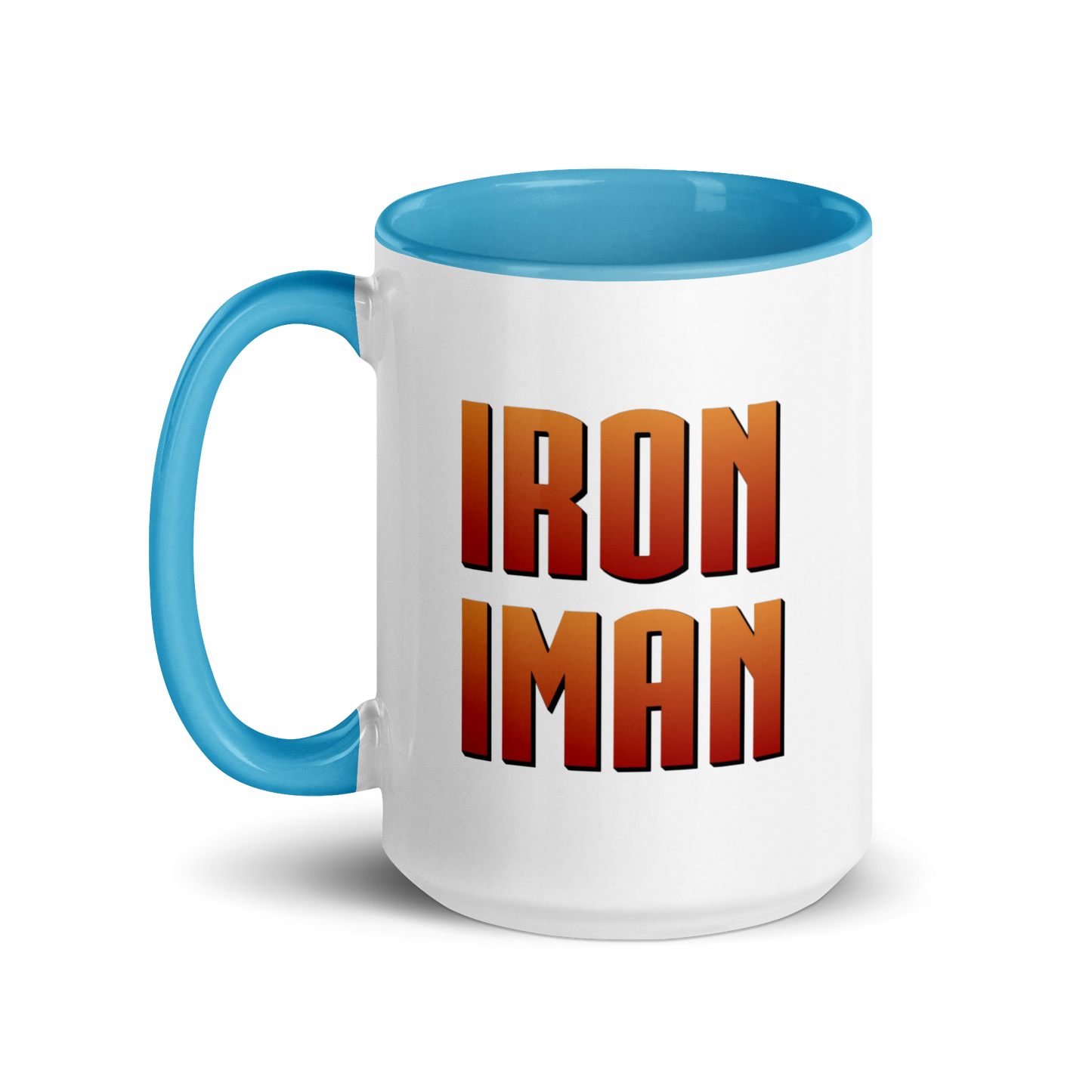 MUG Glossy Black - IRON IMAN - Medium