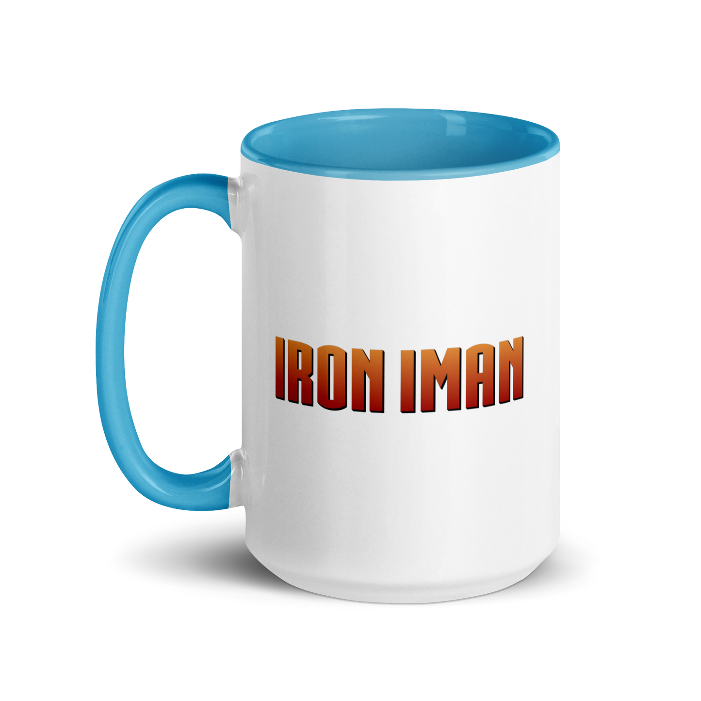 MUG Glossy Black - IRON IMAN - Medium