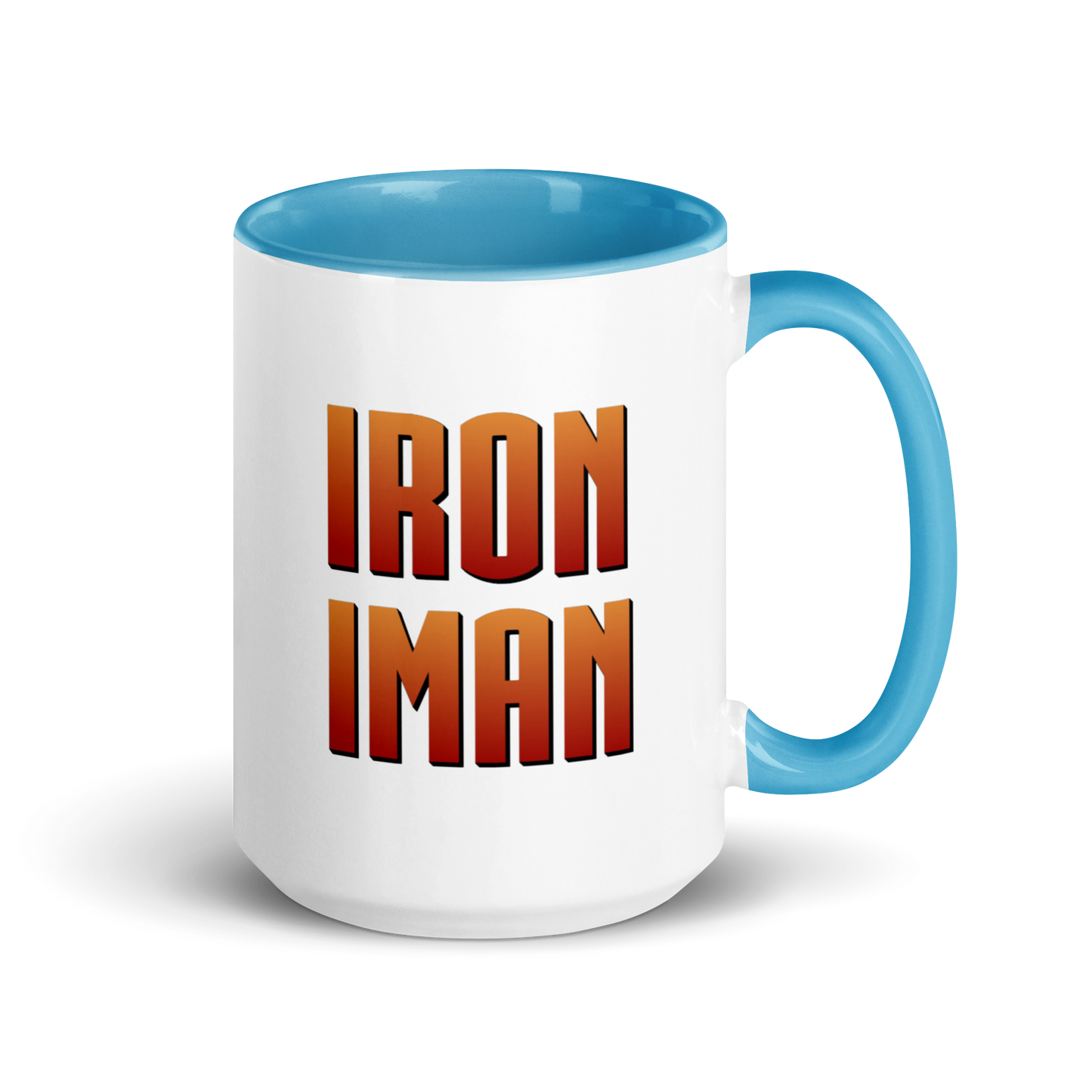 MUG Glossy Black - IRON IMAN - Medium