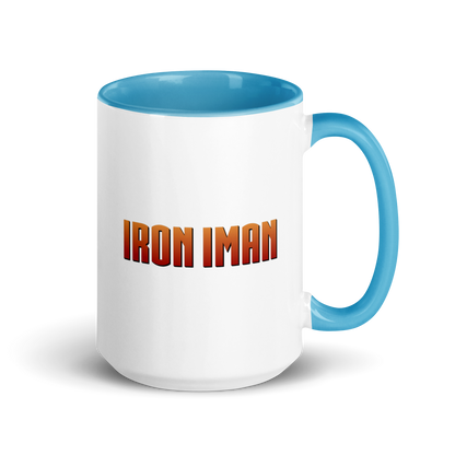 MUG Glossy Black - IRON IMAN - Medium