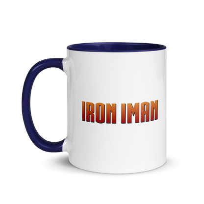 MUG Glossy Black - IRON IMAN - Medium