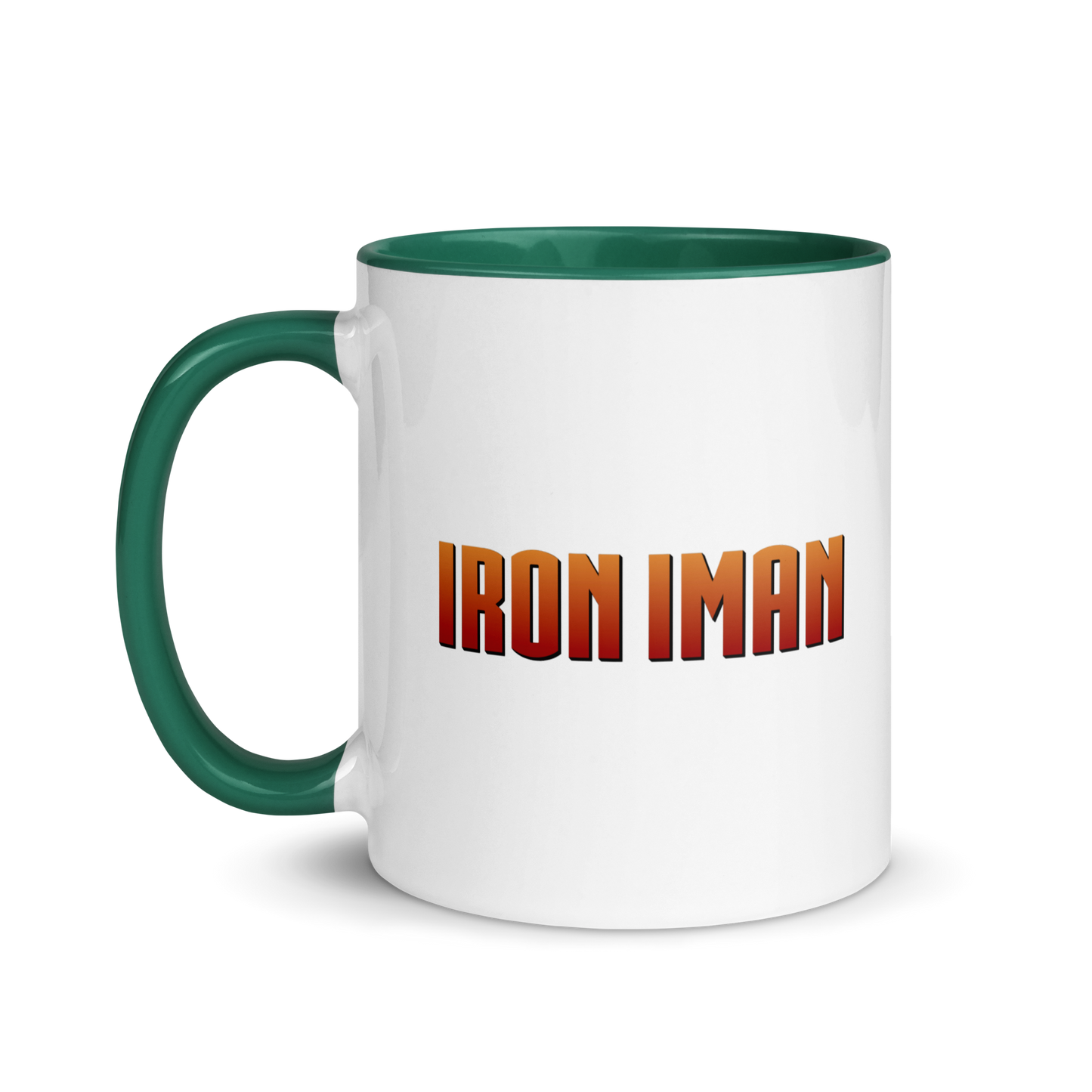 MUG Glossy Black - IRON IMAN - Medium