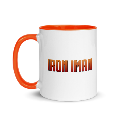 MUG Glossy Black - IRON IMAN - Medium