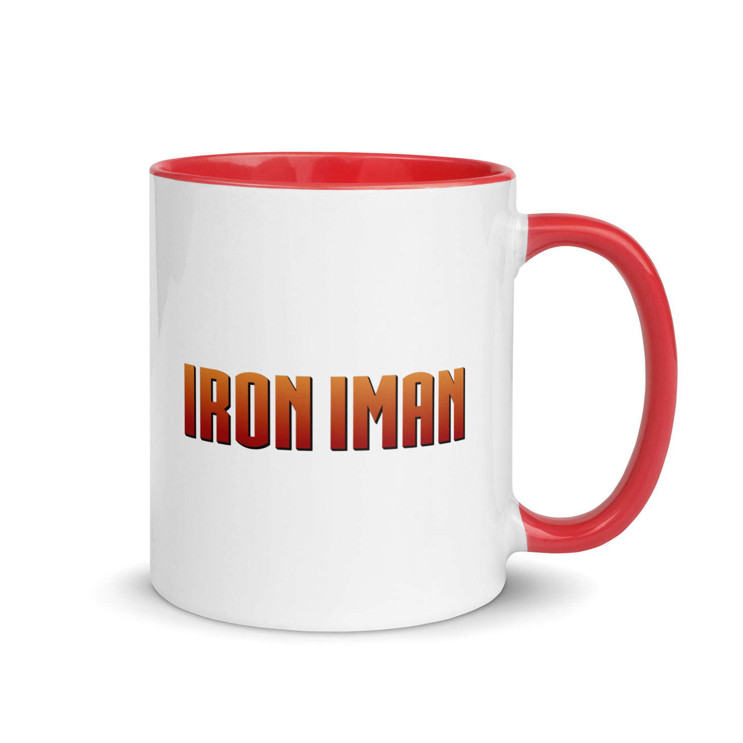 MUG Glossy Black - IRON IMAN - Medium