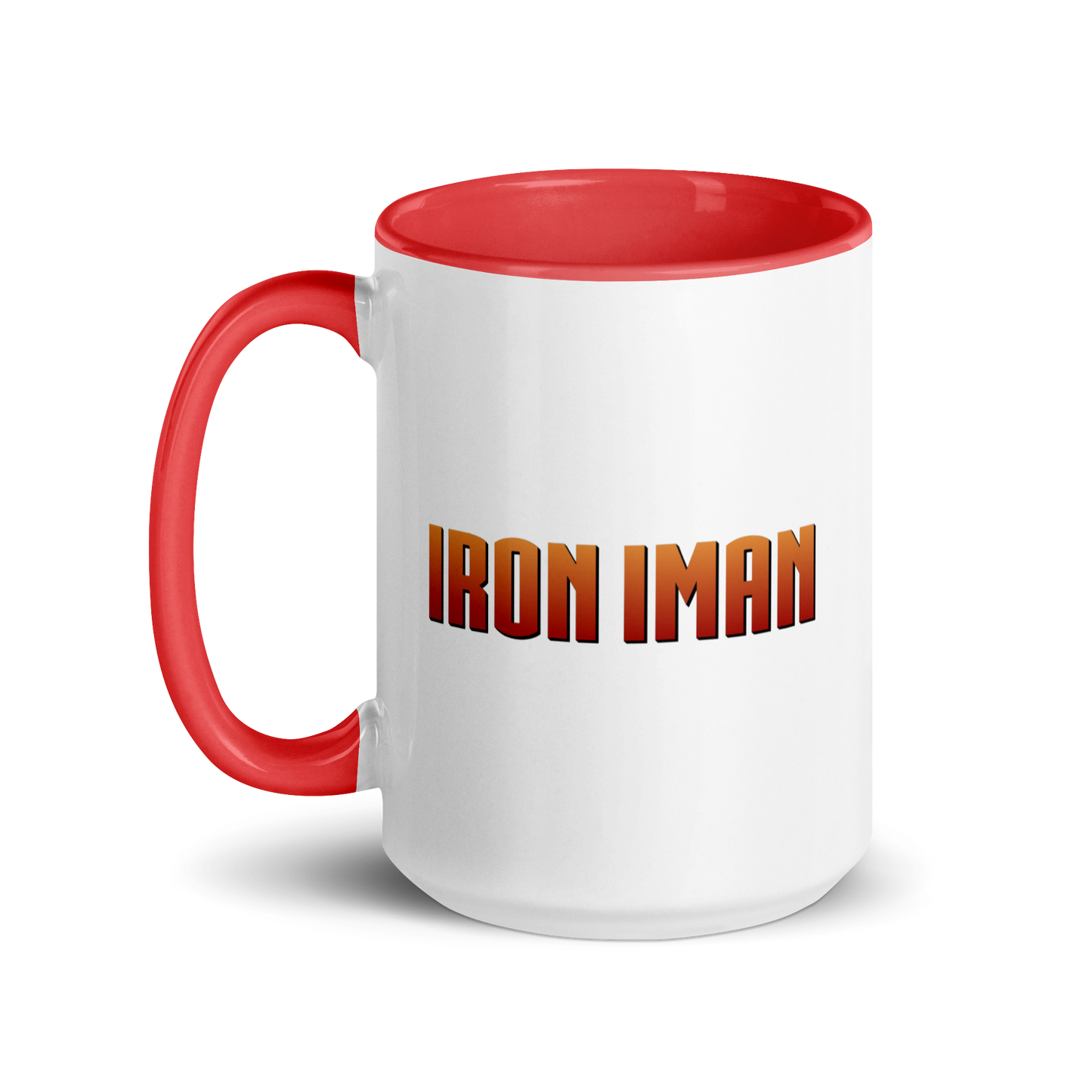 MUG Glossy Black - IRON IMAN - Medium