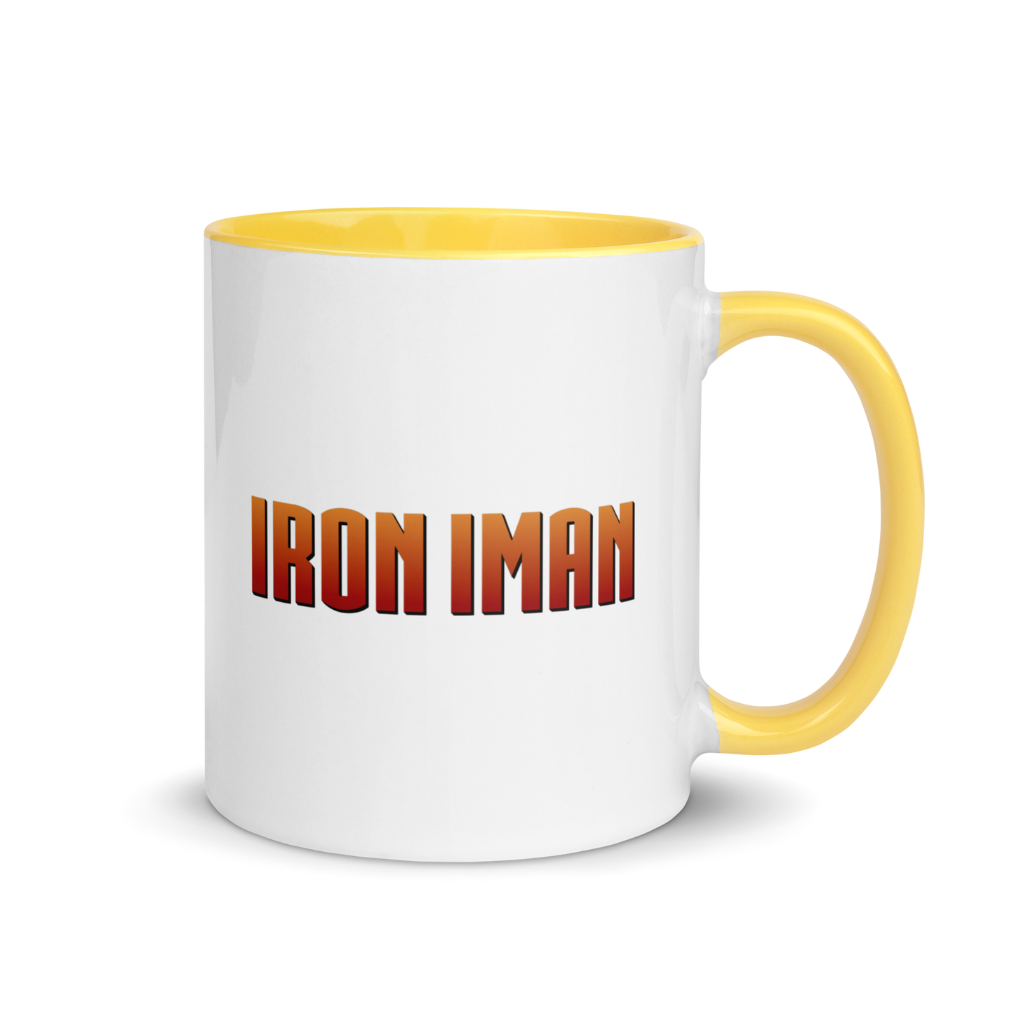 MUG Glossy Black - IRON IMAN - Medium