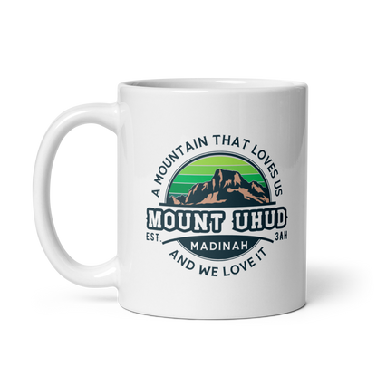 MUG Glossy White - LANDMARKS - MT UHUD